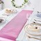 12" x 108" Glitter CIRCLE DESIGN Paper Disposable Table Runner